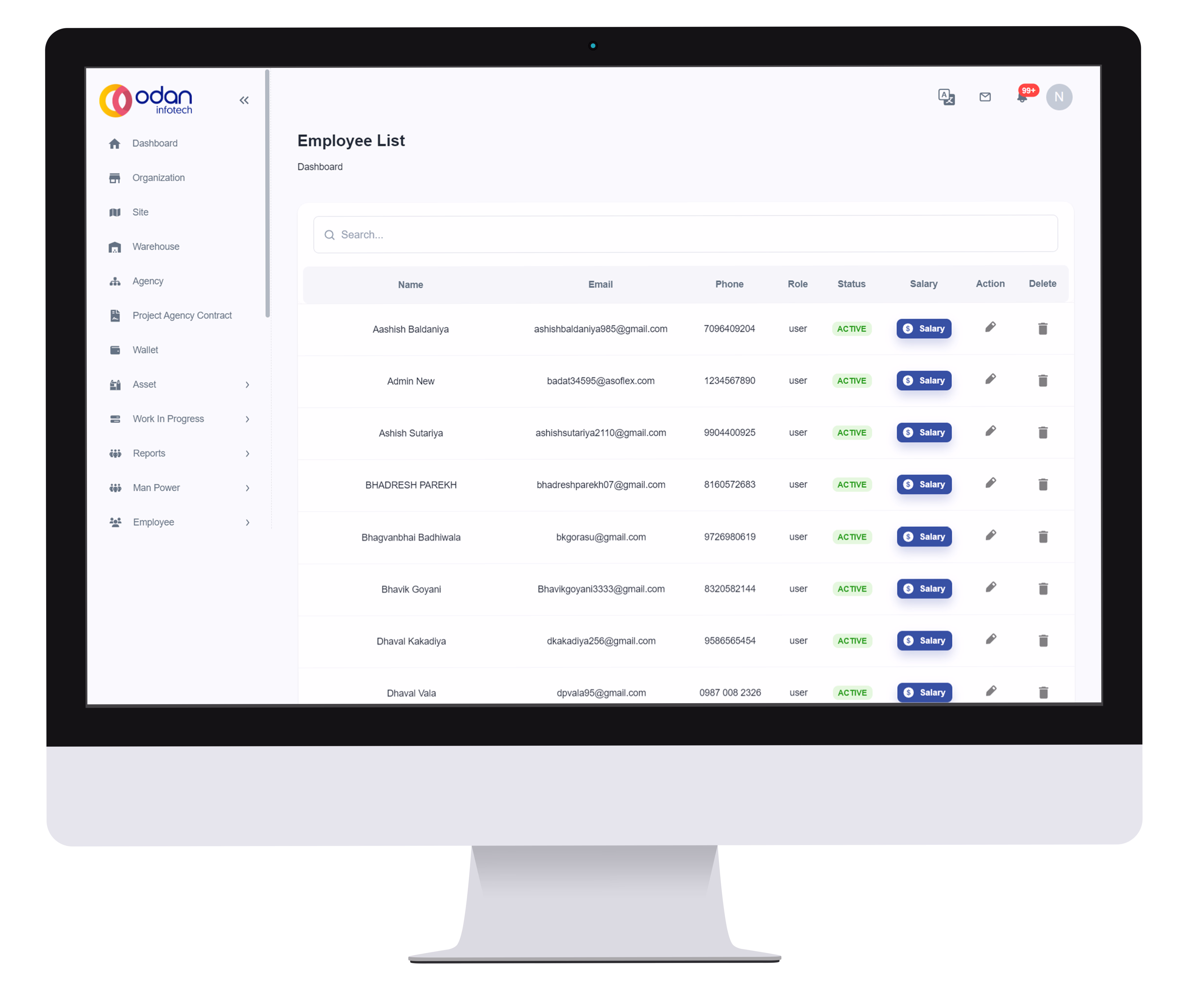 Agency Employee Management